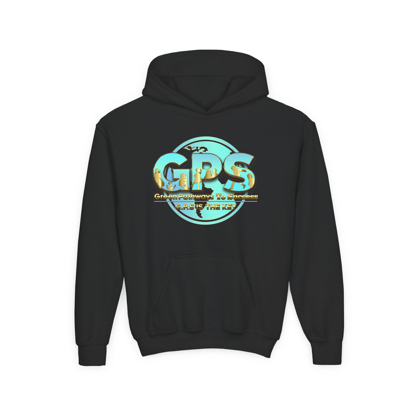 Youth Heavy Blend Hooded Sweatshirt - GPS-1