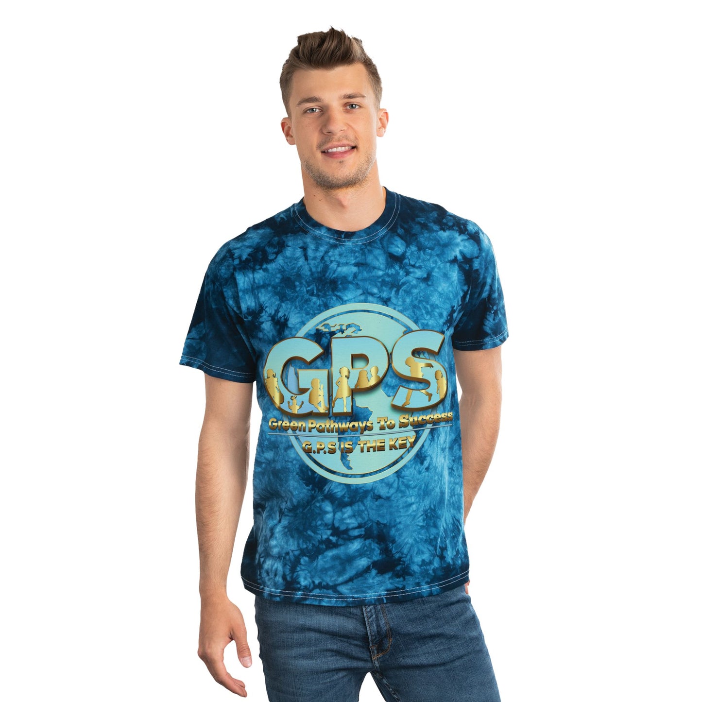 Tie-Dye Tee, Crystal - GPS-1