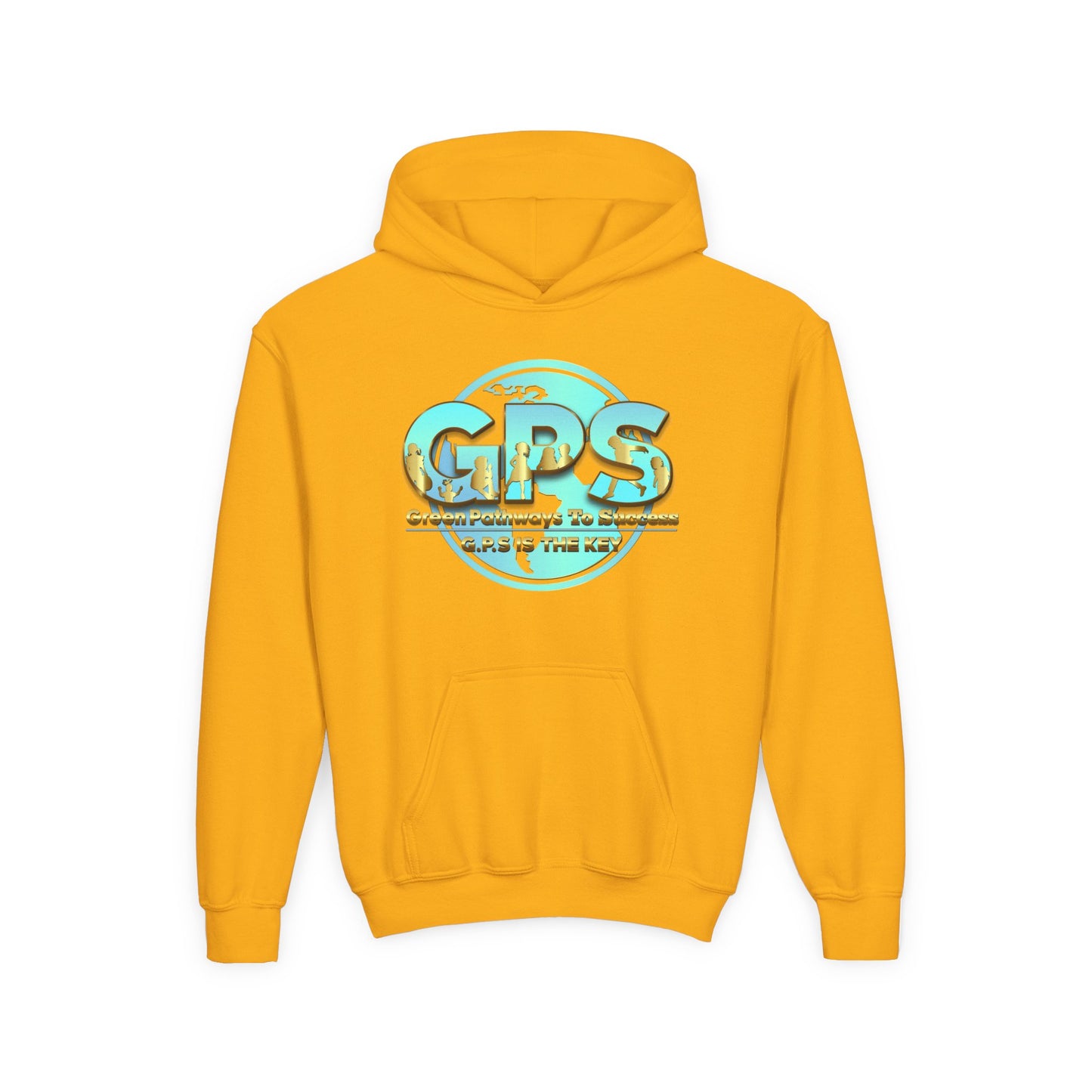 Youth Heavy Blend Hooded Sweatshirt - GPS-1