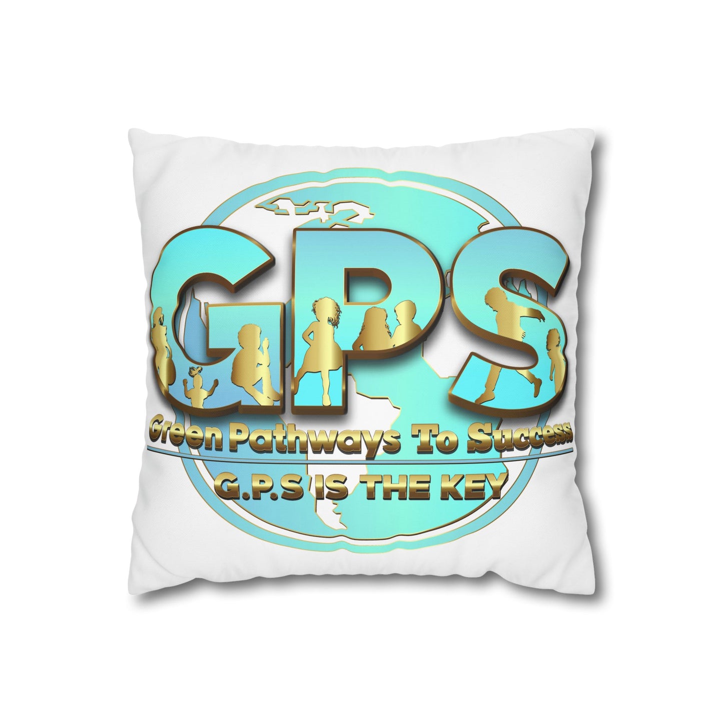 Square Poly Canvas  Pillowcase - GPS-1