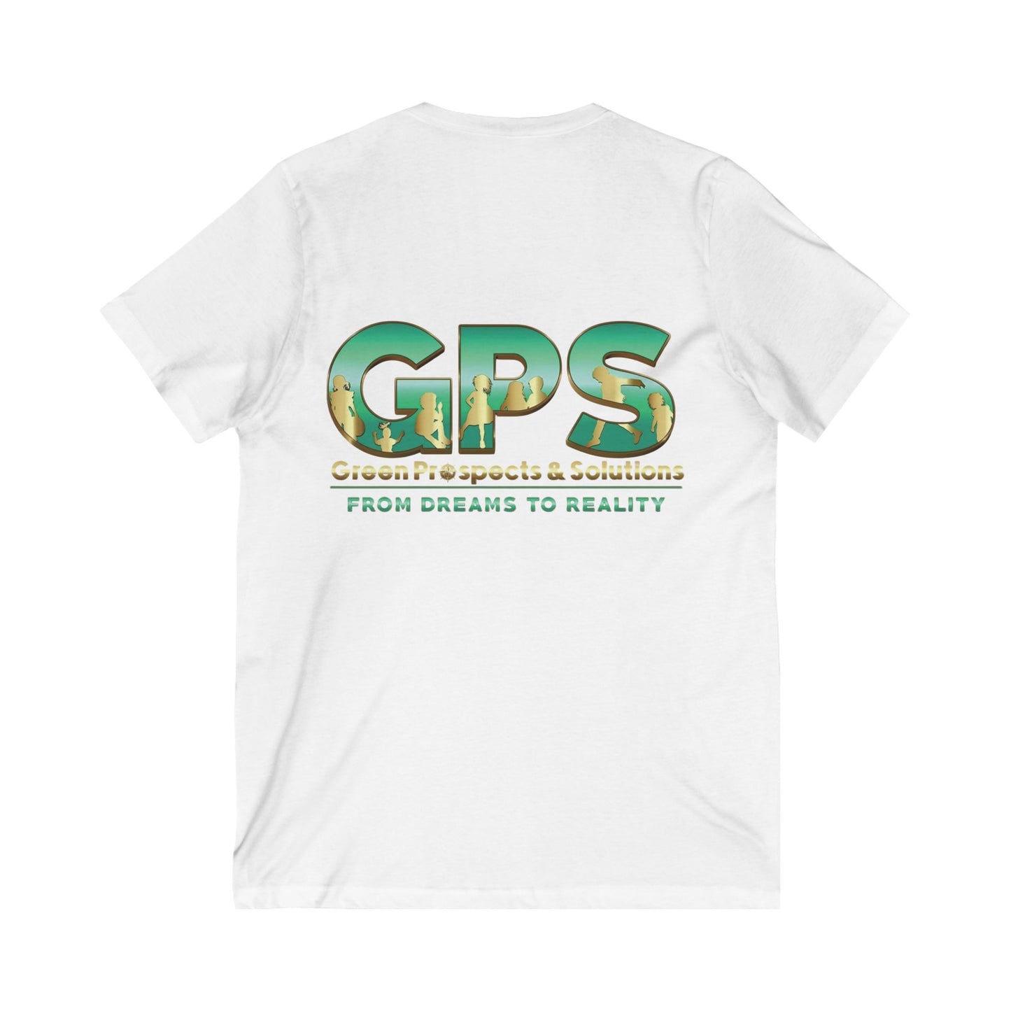 Unisex Jersey Short Sleeve V-Neck Tee - GPS-2