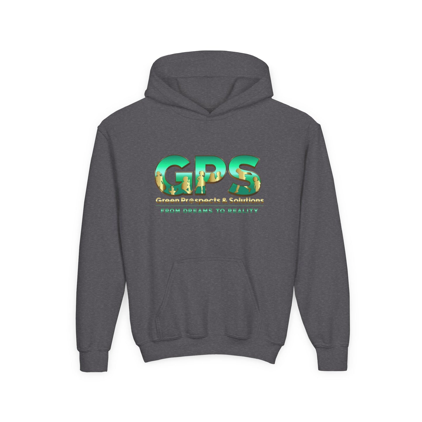 Youth Heavy Blend Hooded Sweatshirt - GPS-2