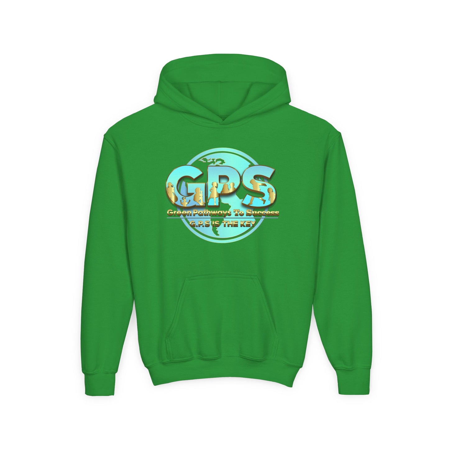 Youth Heavy Blend Hooded Sweatshirt - GPS-1