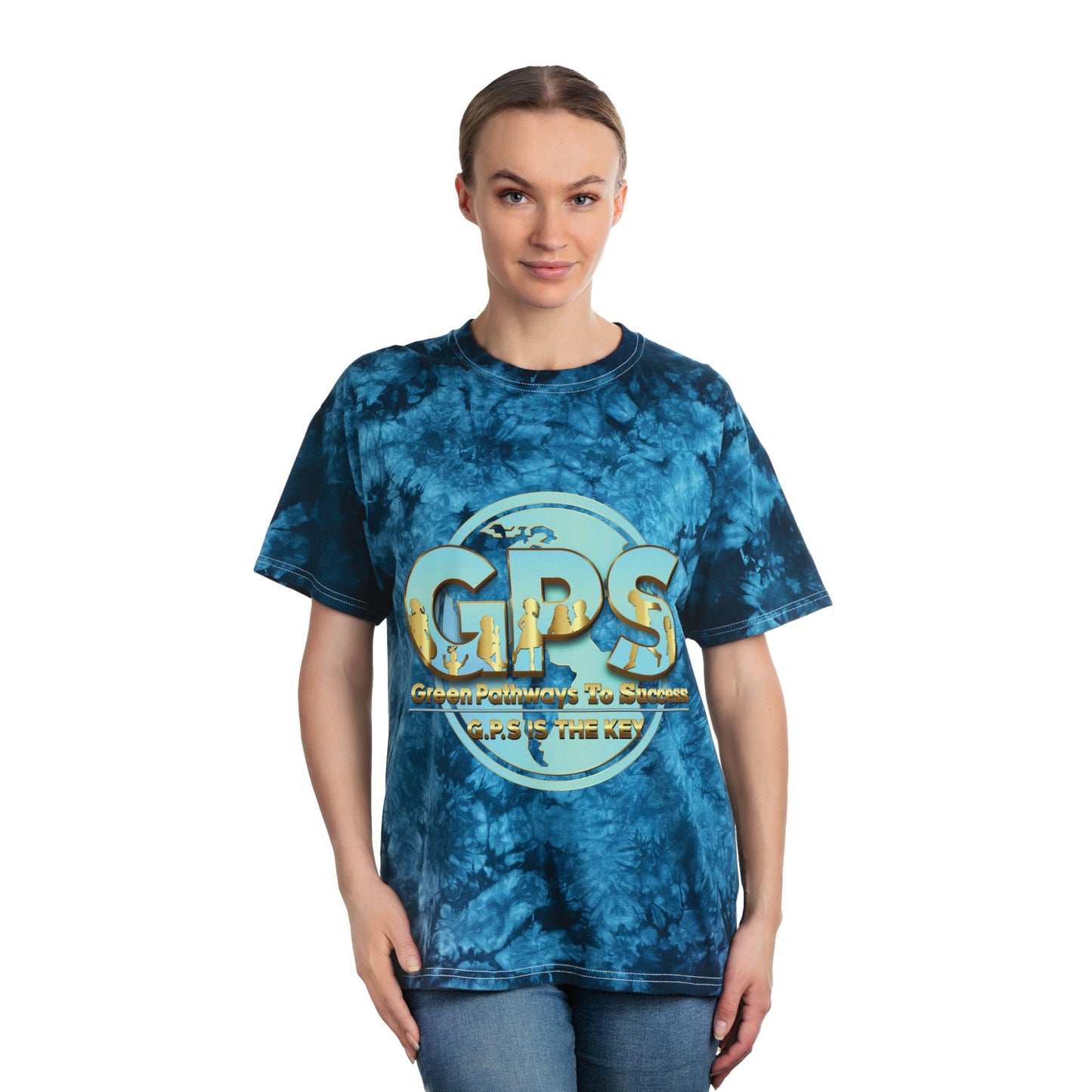 Tie-Dye Tee, Crystal - GPS-1