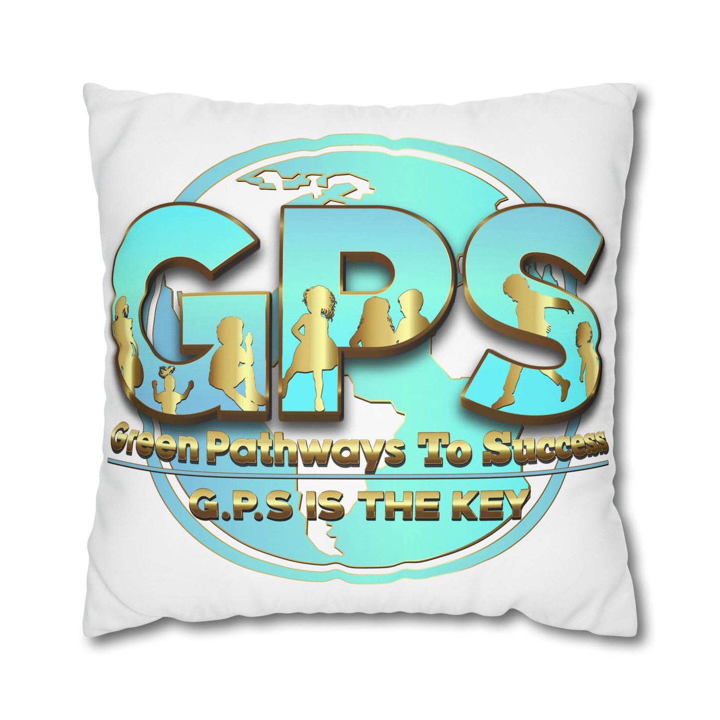 Square Poly Canvas  Pillowcase - GPS-1