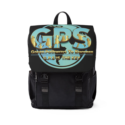 Unisex Casual Shoulder Backpack - GPS-1
