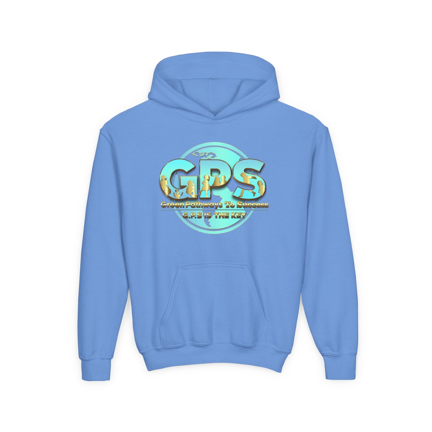 Youth Heavy Blend Hooded Sweatshirt - GPS-1
