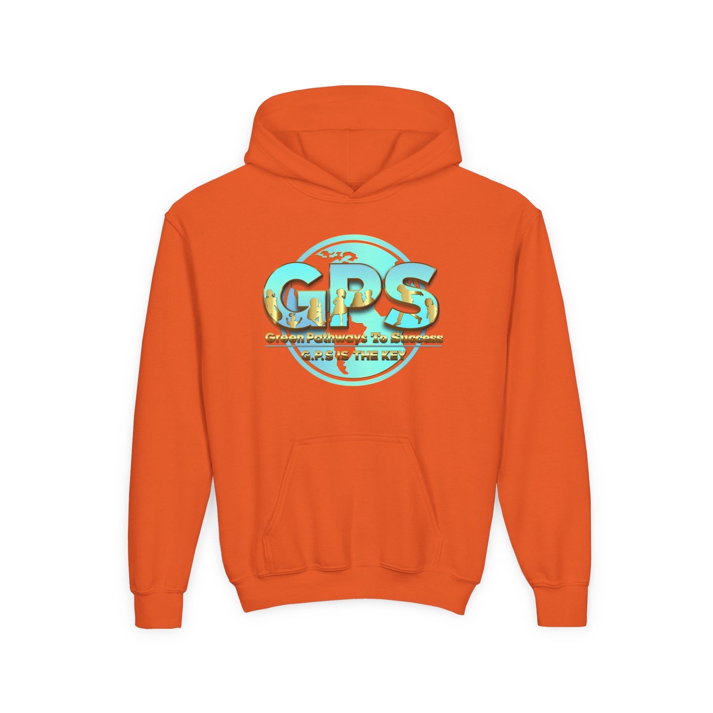 Youth Heavy Blend Hooded Sweatshirt - GPS-1