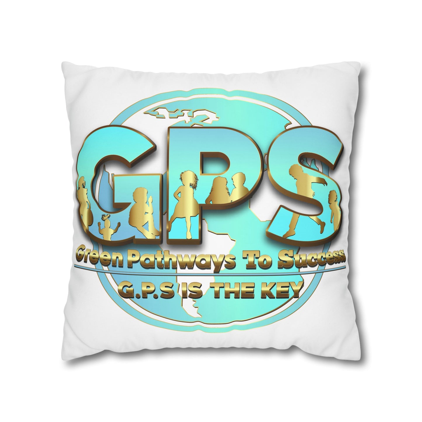 Square Poly Canvas  Pillowcase - GPS-1