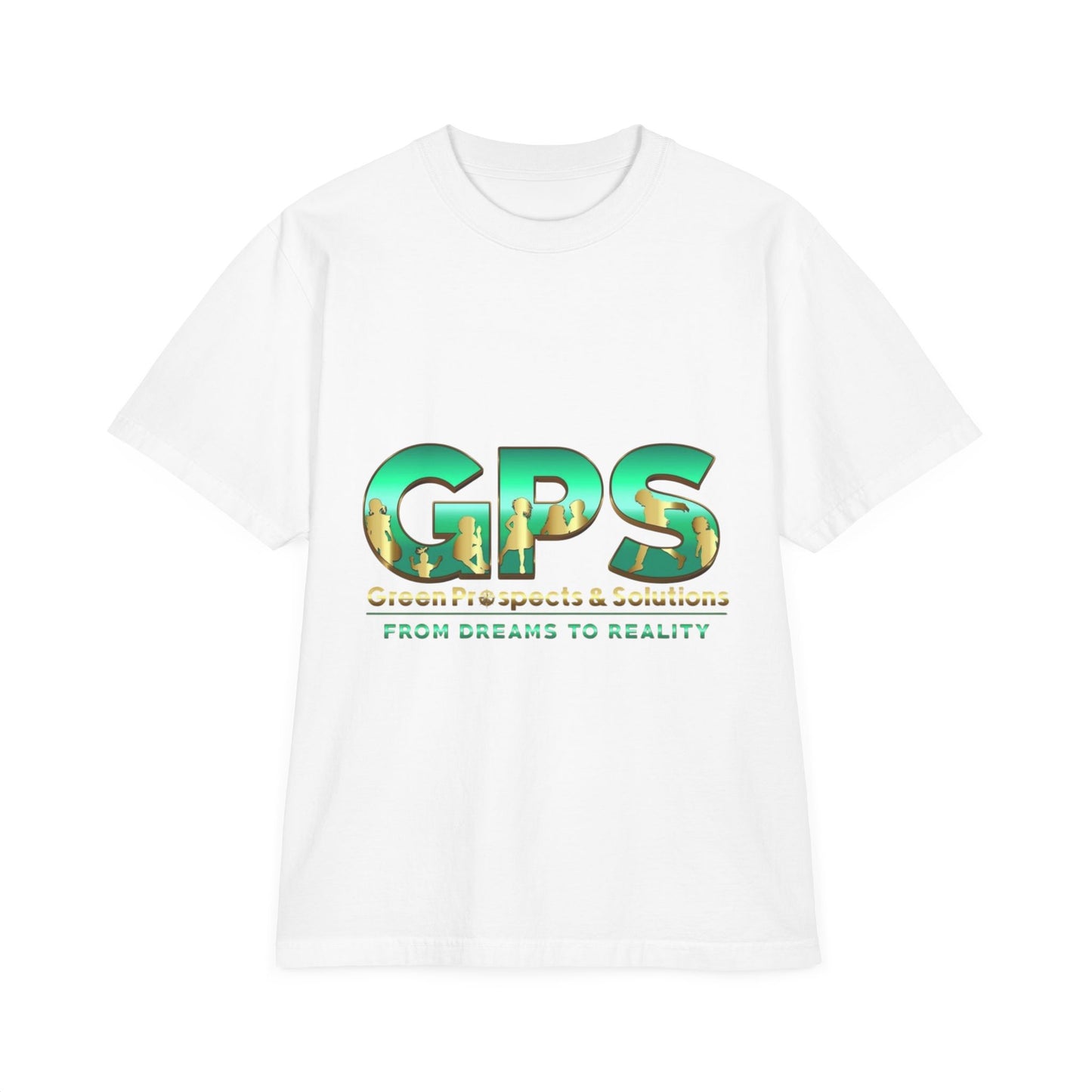 Unisex Garment-Dyed  Drop-Shoulder T-Shirt - GPS-2