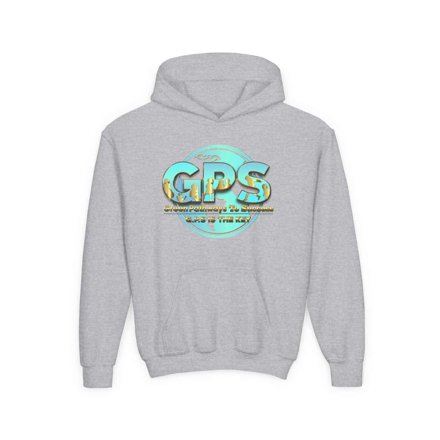 Youth Heavy Blend Hooded Sweatshirt - GPS-1