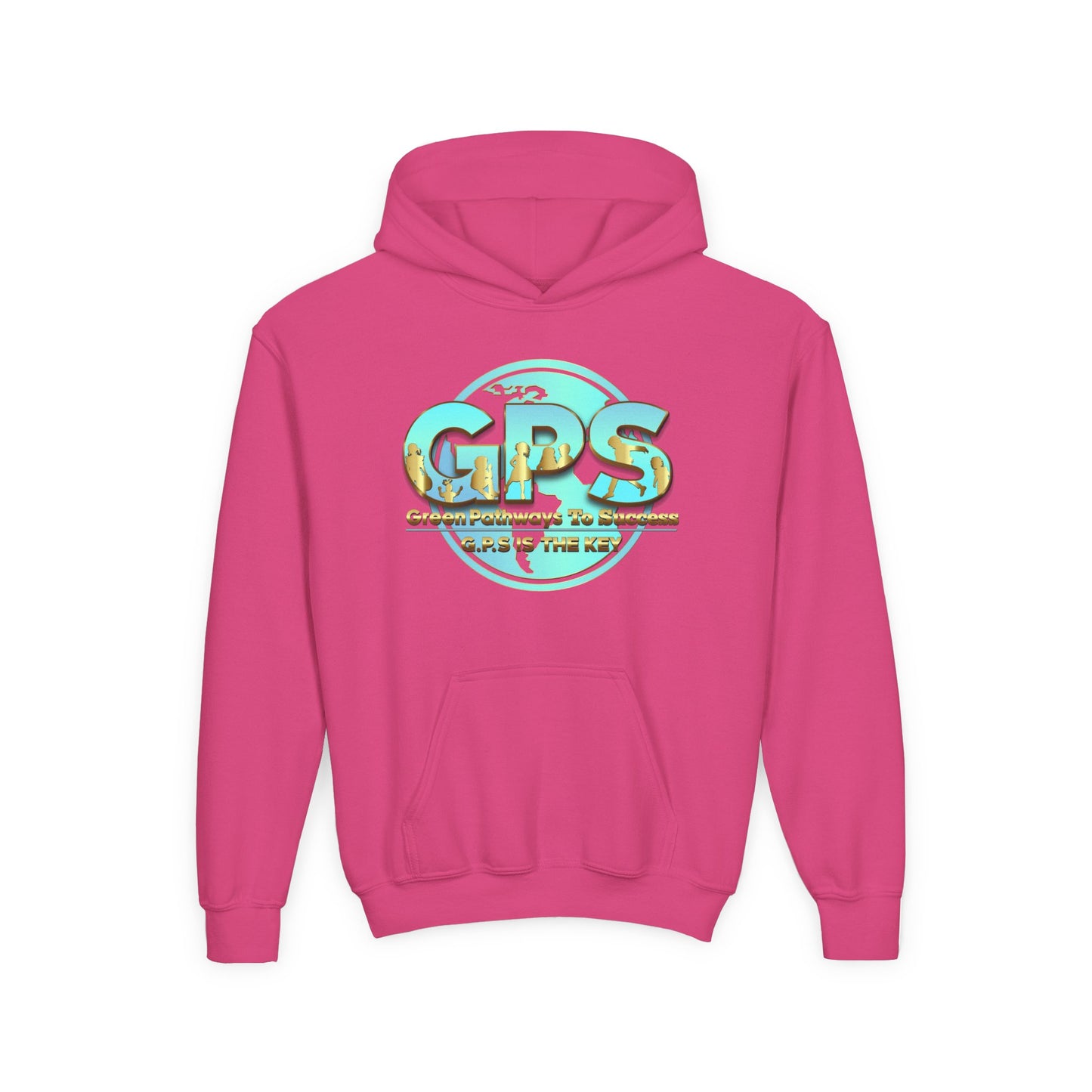 Youth Heavy Blend Hooded Sweatshirt - GPS-1
