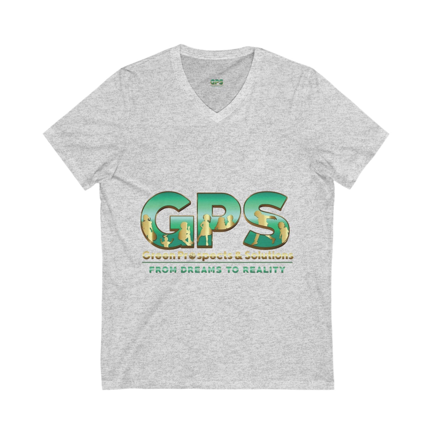 Unisex Jersey Short Sleeve V-Neck Tee - GPS-2