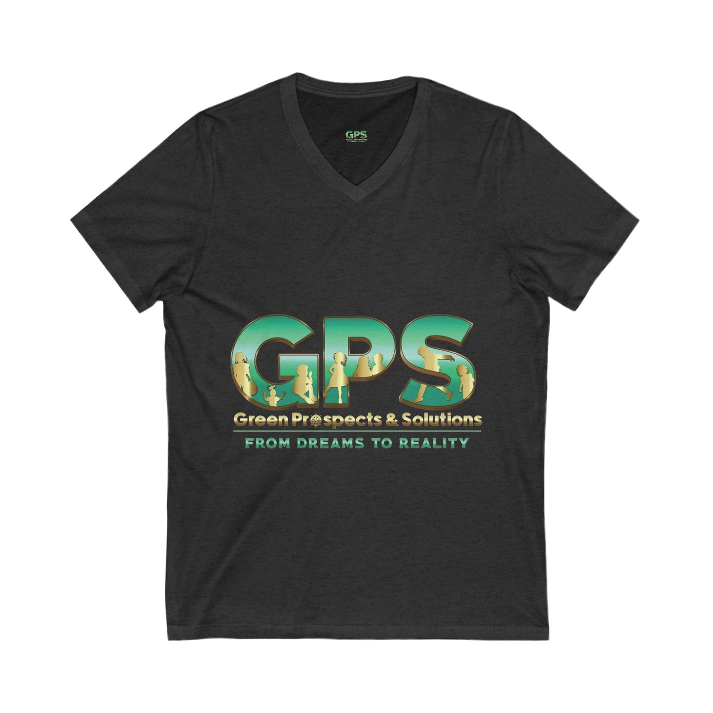 Unisex Jersey Short Sleeve V-Neck Tee - GPS-2