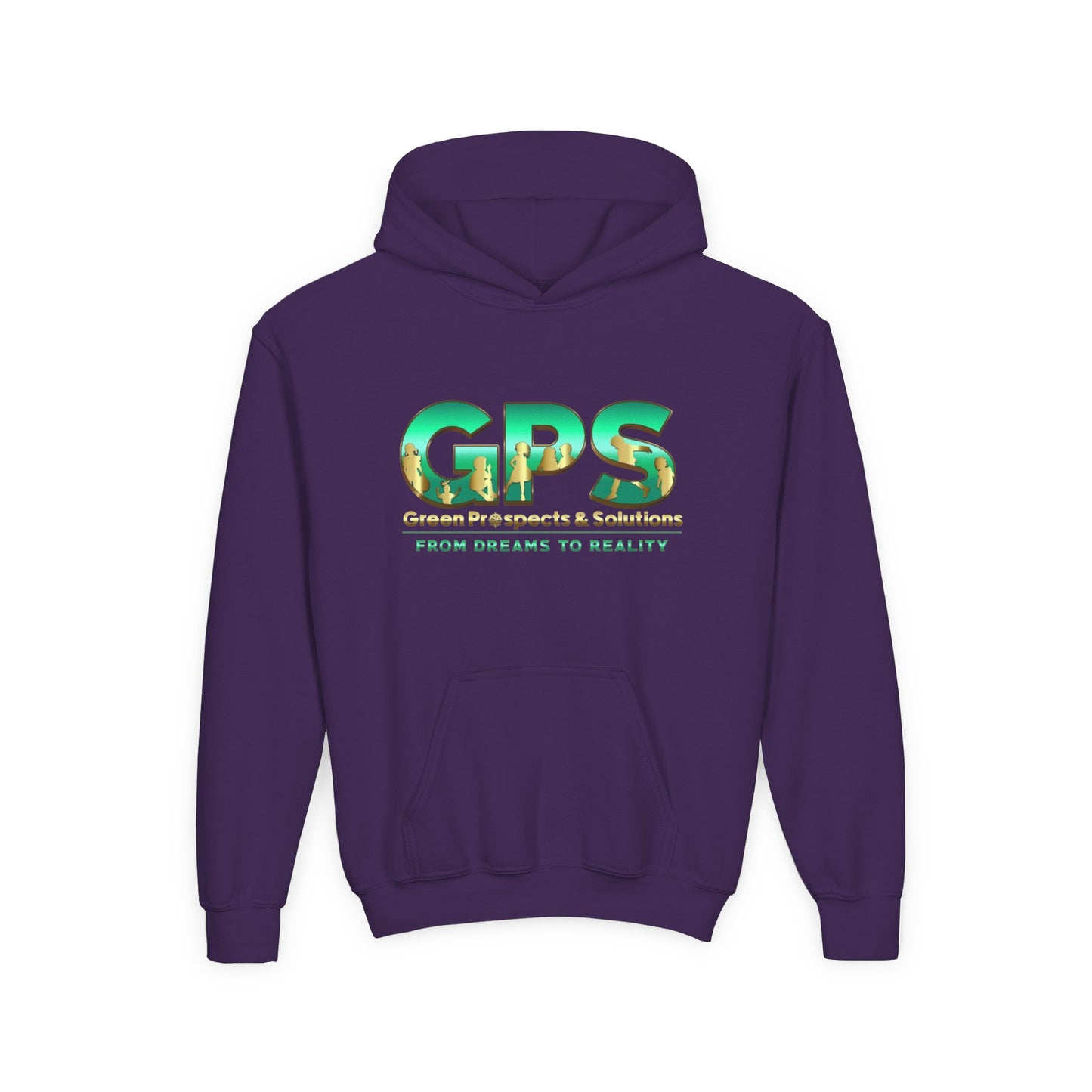 Youth Heavy Blend Hooded Sweatshirt - GPS-2