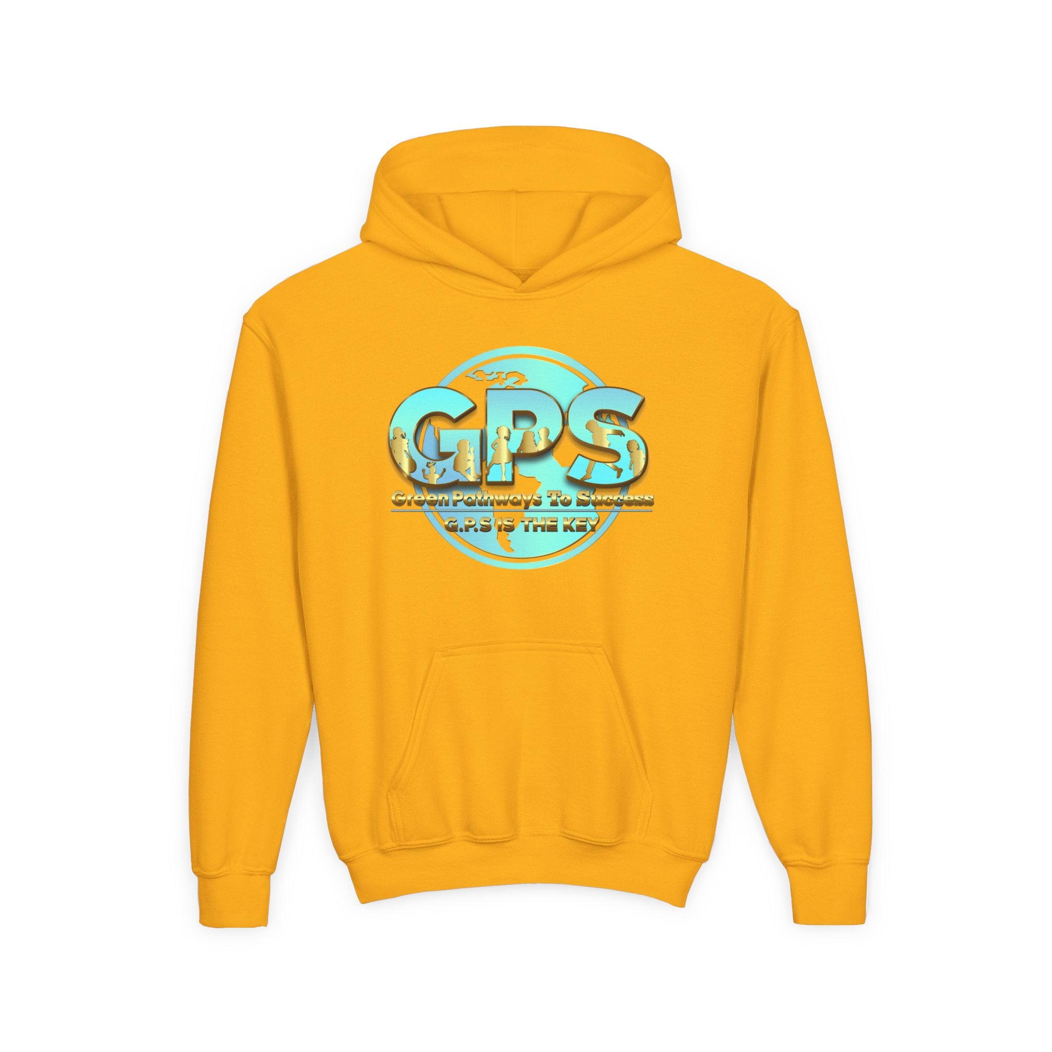 Youth Heavy Blend Hooded Sweatshirt - GPS-1