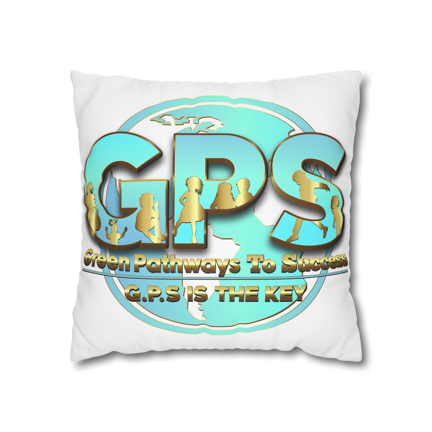 Square Poly Canvas  Pillowcase - GPS-1