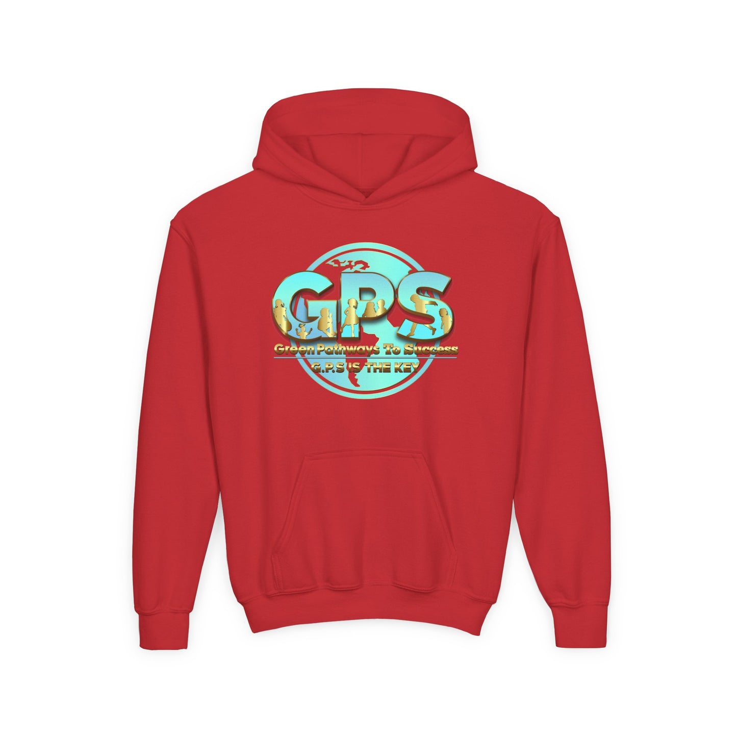 Youth Heavy Blend Hooded Sweatshirt - GPS-1