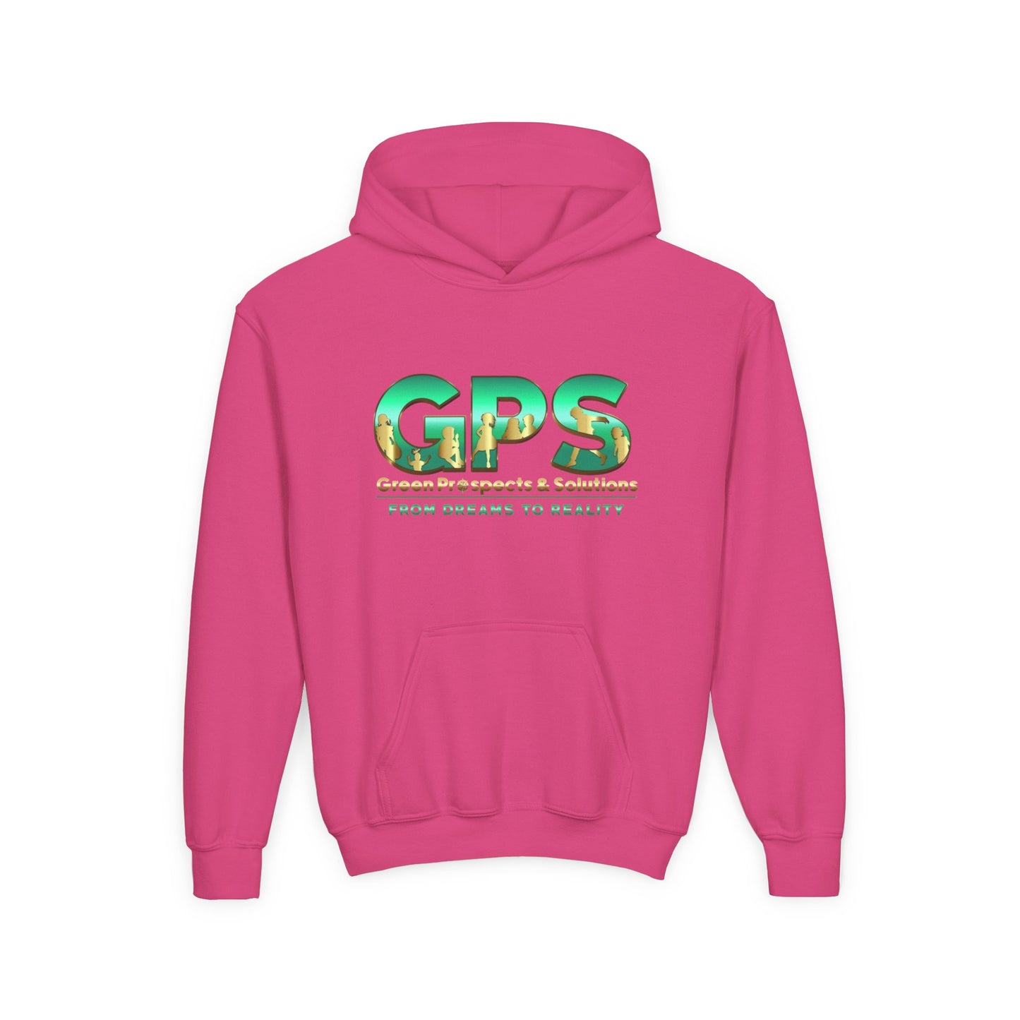 Youth Heavy Blend Hooded Sweatshirt - GPS-2