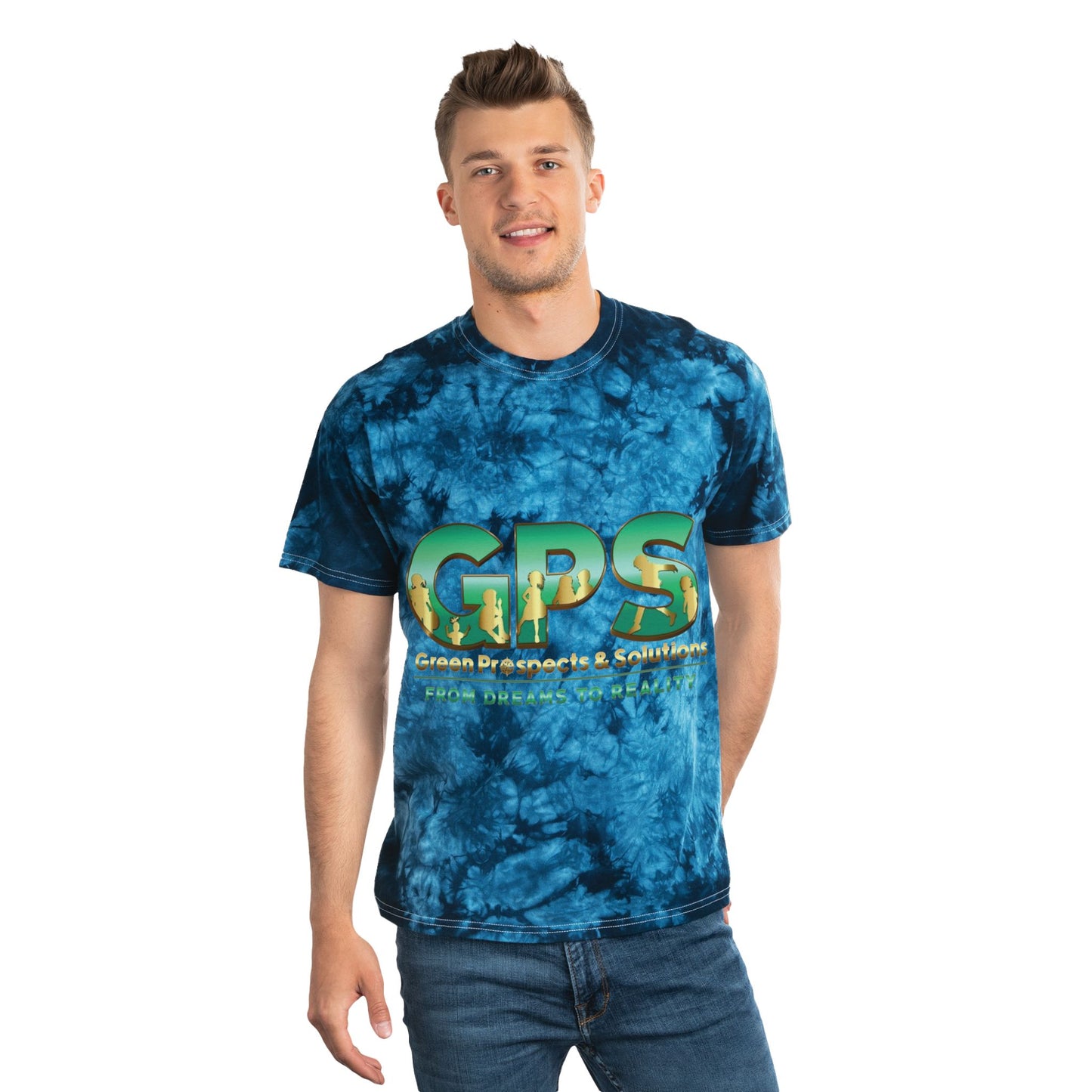 Tie-Dye Tee, Crystal -GPS-2
