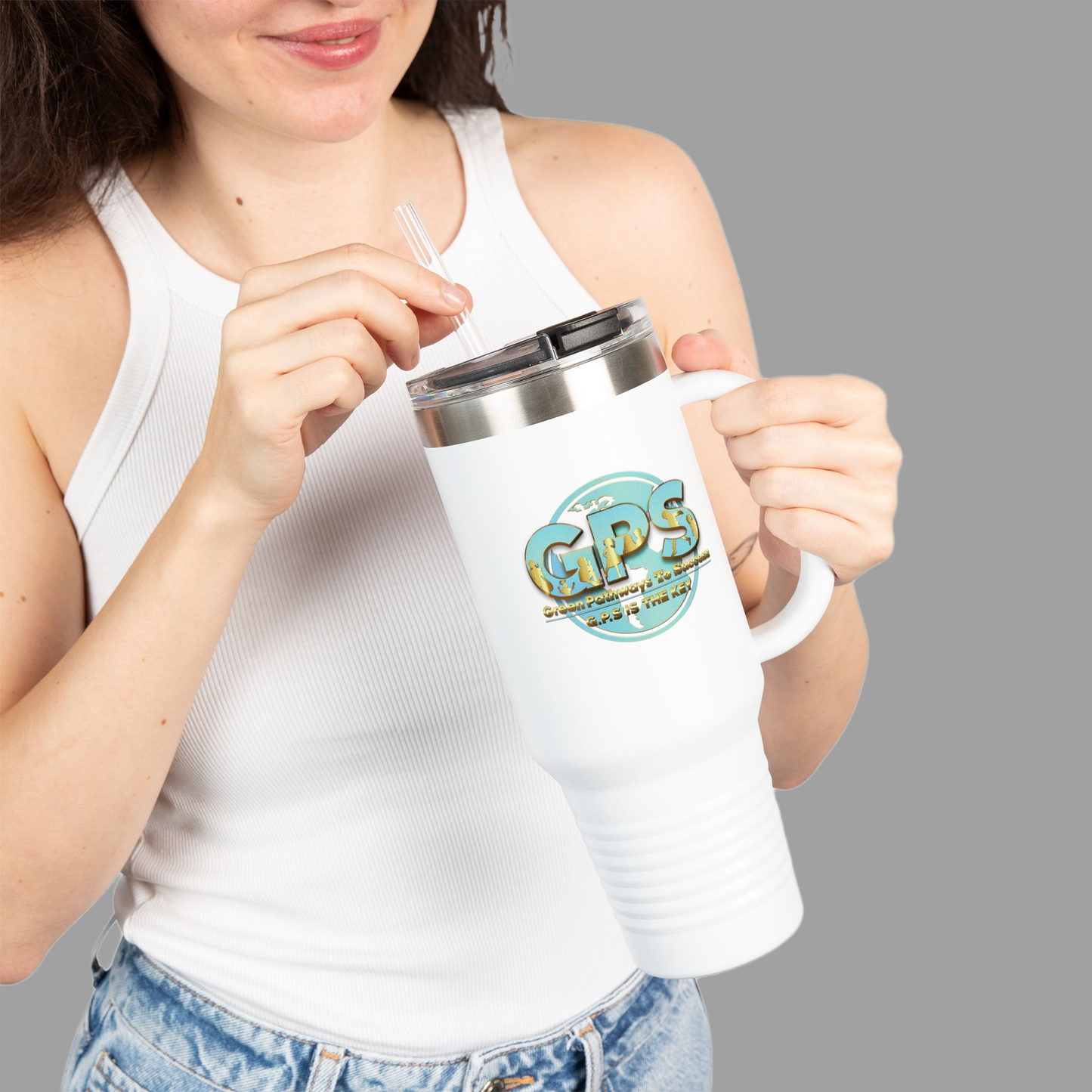 Insulated Travel Mug, 40oz - GPS-1