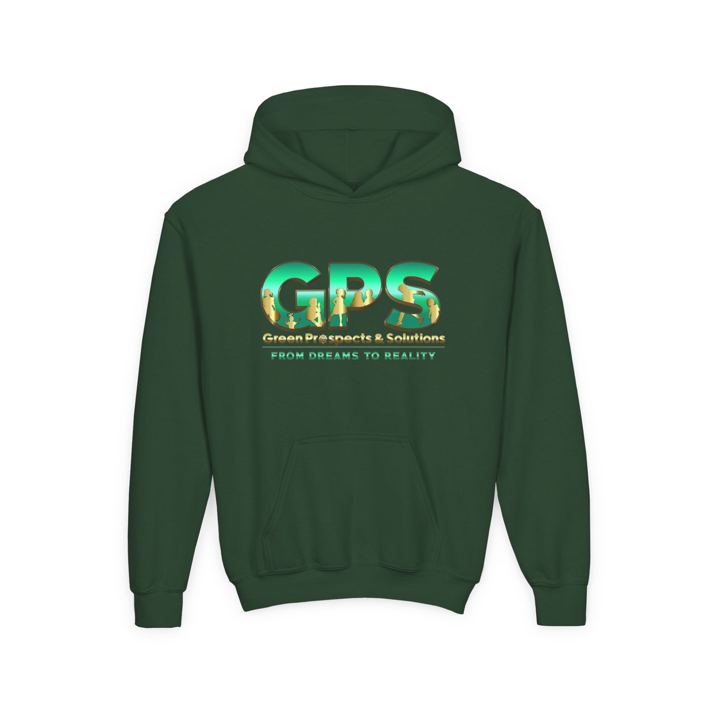 Youth Heavy Blend Hooded Sweatshirt - GPS-2