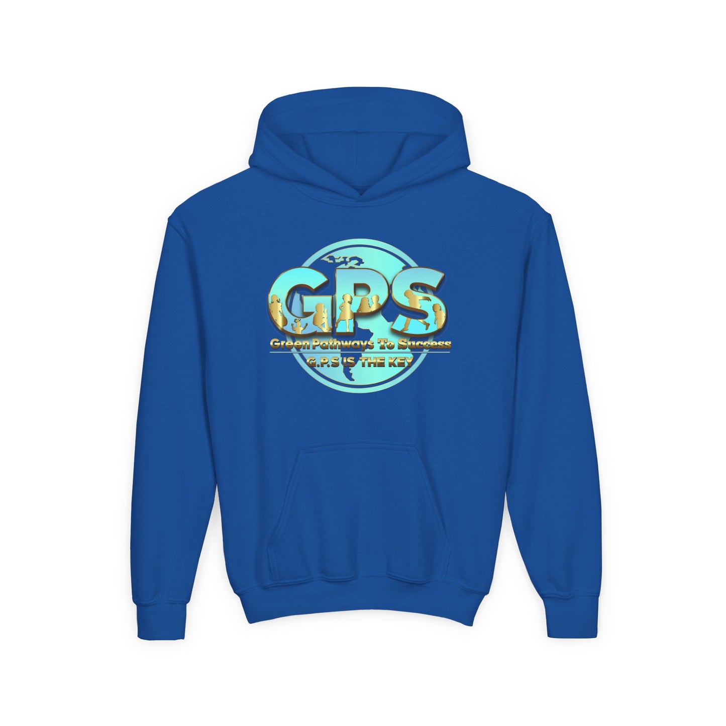 Youth Heavy Blend Hooded Sweatshirt - GPS-1