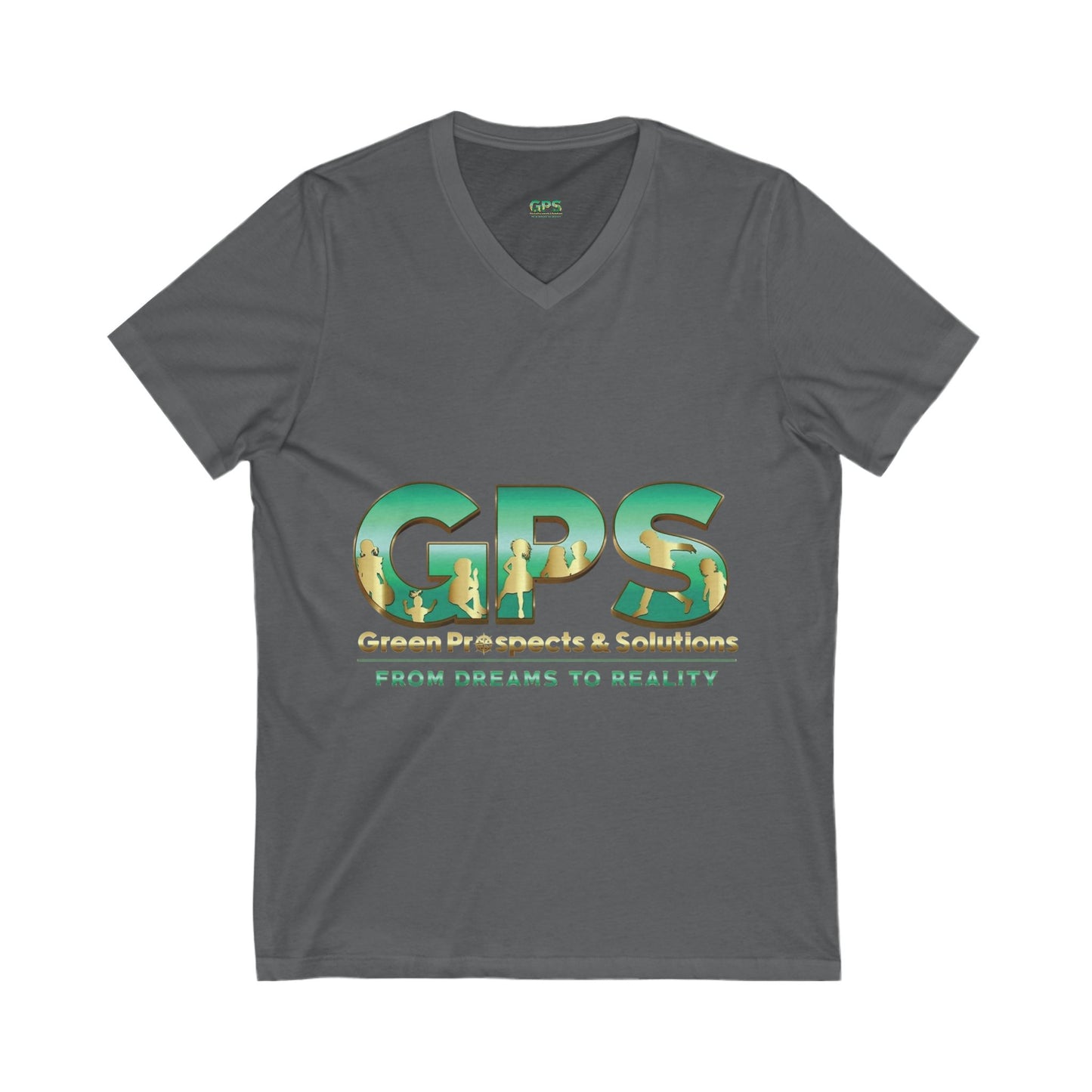 Unisex Jersey Short Sleeve V-Neck Tee - GPS-2