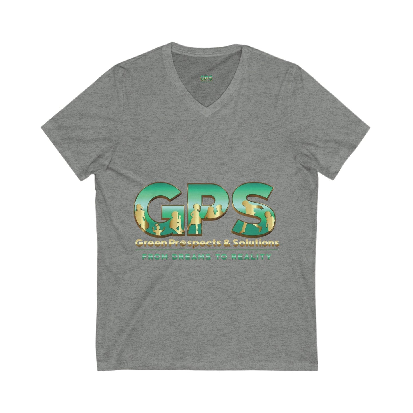 Unisex Jersey Short Sleeve V-Neck Tee - GPS-2